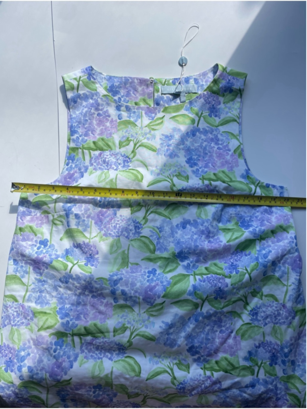 Hill House Charlie Dress Hydrangea Shift Dress | Size M | 100% Cotton - Picture 4 of 8